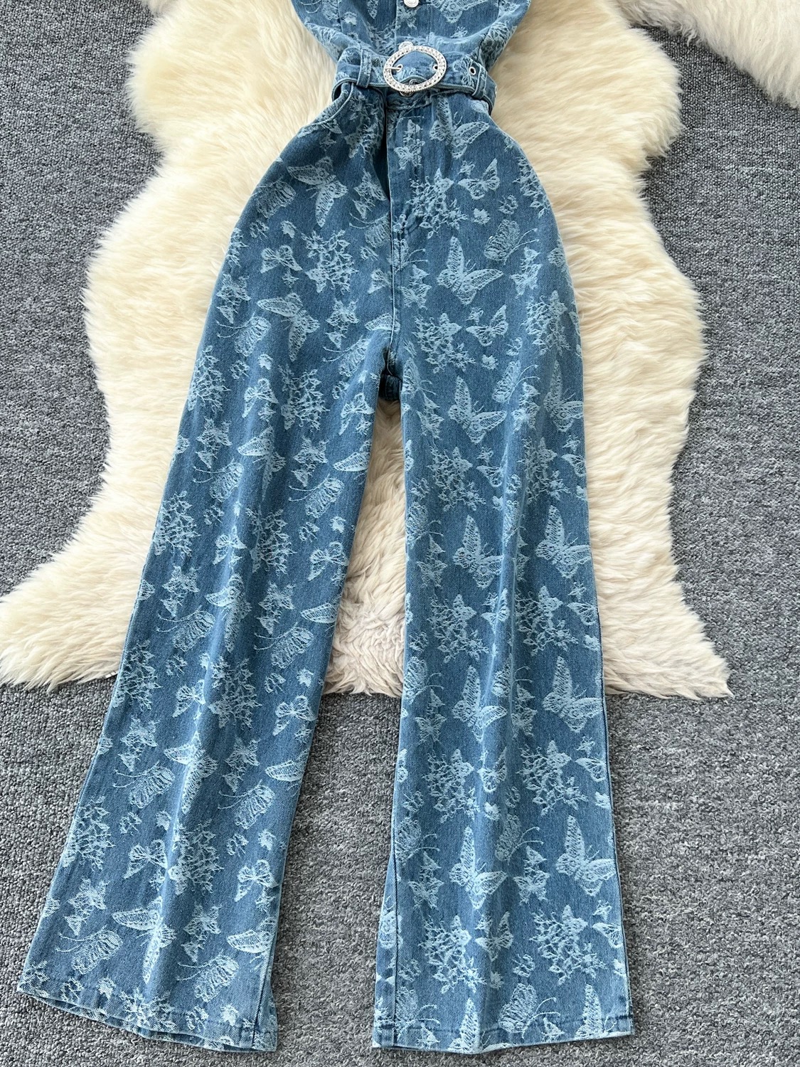 Fits like a glove denim overalls  DJS111 images